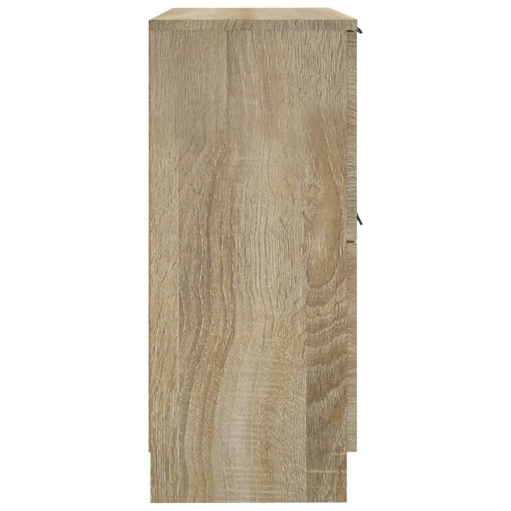 Dressoirs 2 st 30x30x70 cm bewerkt hout sonoma eikenkleurig - Griffin Retail