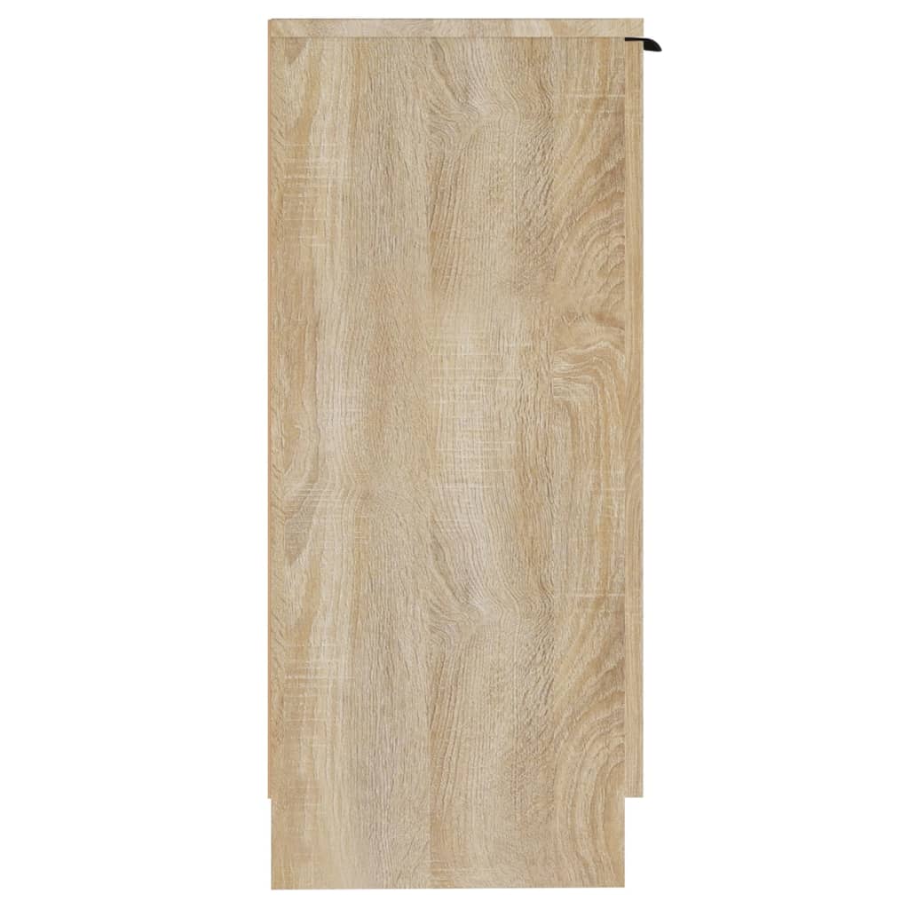 Dressoirs 2 st 30x30x70 cm bewerkt hout sonoma eikenkleurig - Griffin Retail