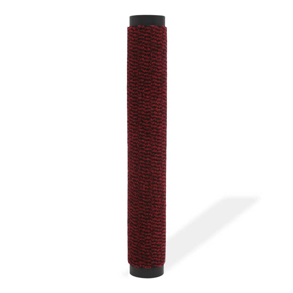 Droogloopmat rechthoekig getuft 40x60 cm rood - Griffin Retail