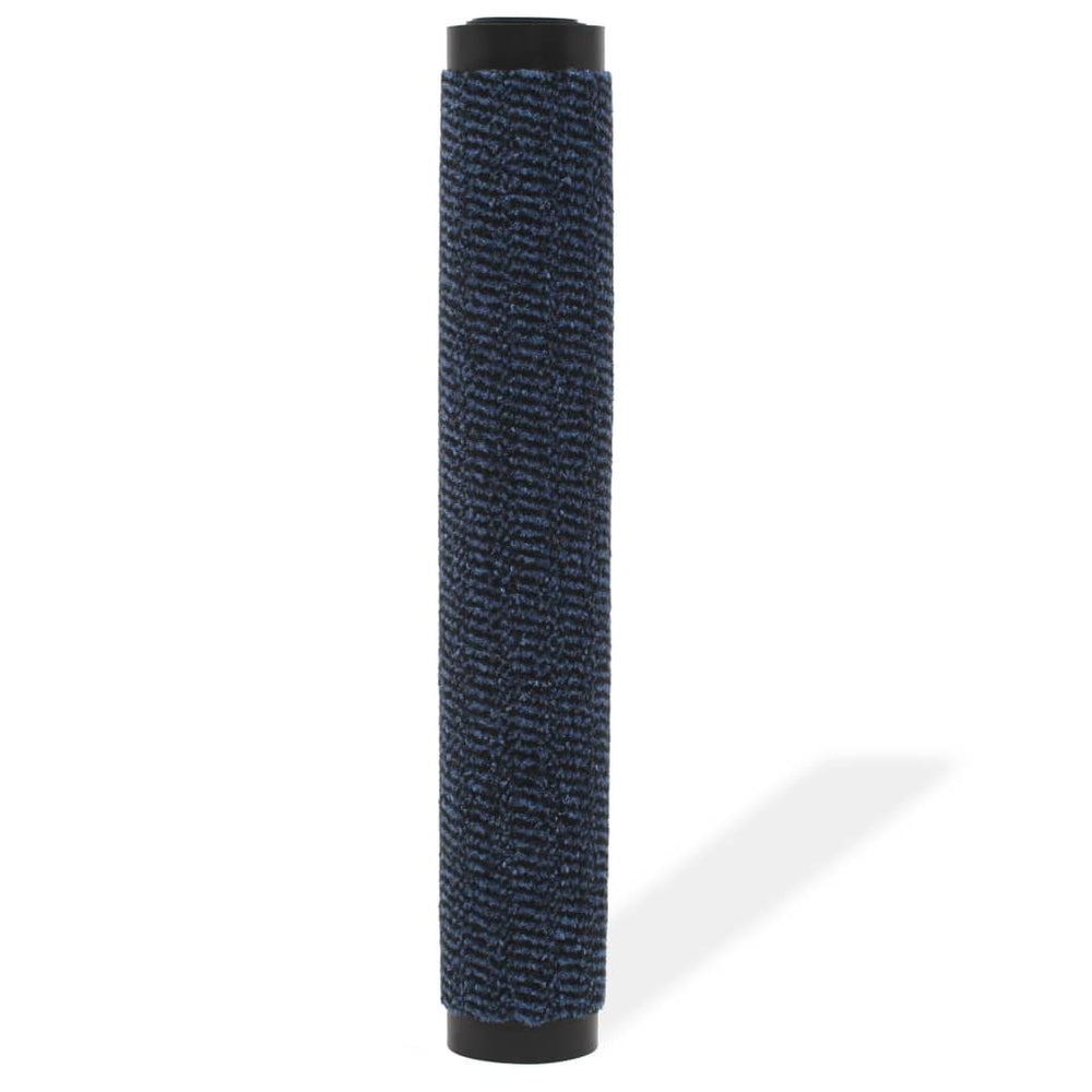 Droogloopmat rechthoekig getuft 60x90 cm blauw - Griffin Retail