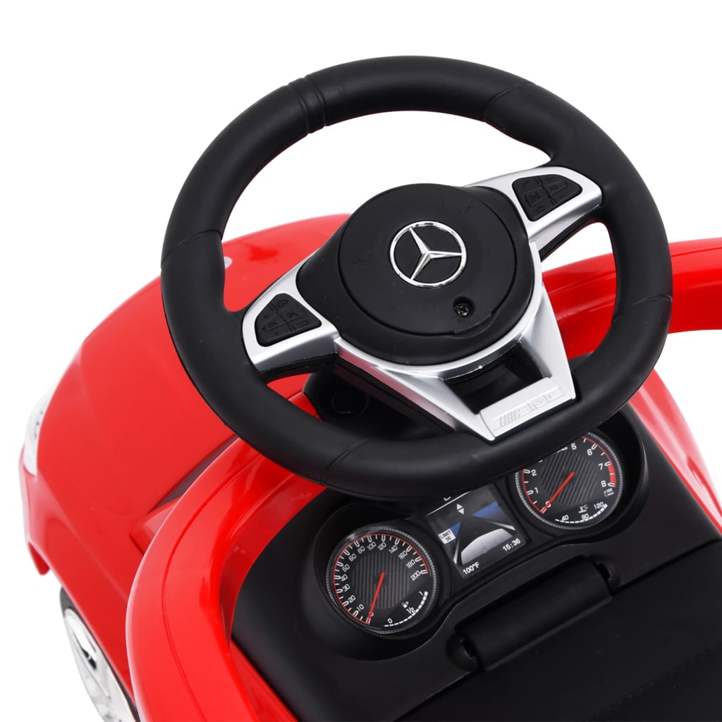 Duw-loopauto Mercedes Benz C63 rood - Griffin Retail