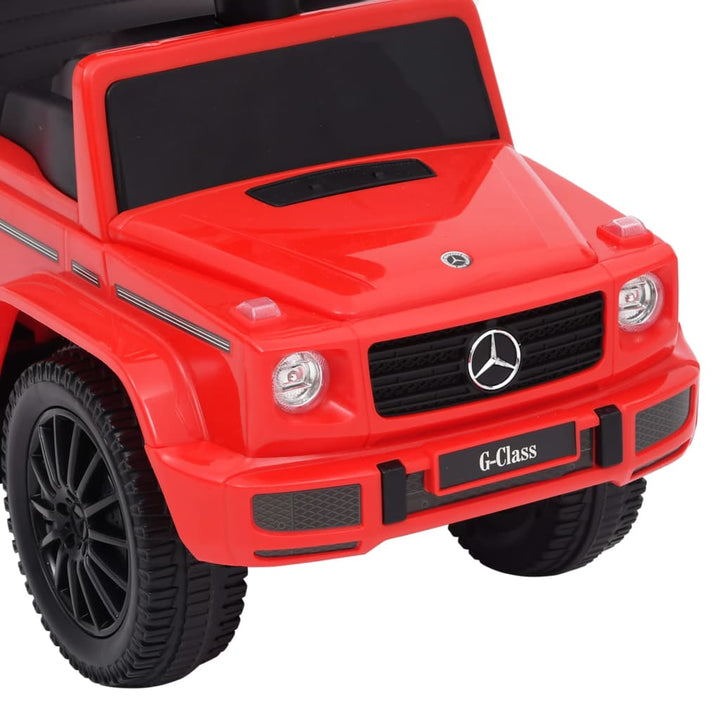 Duw-loopauto Mercedes Benz G63 rood - Griffin Retail