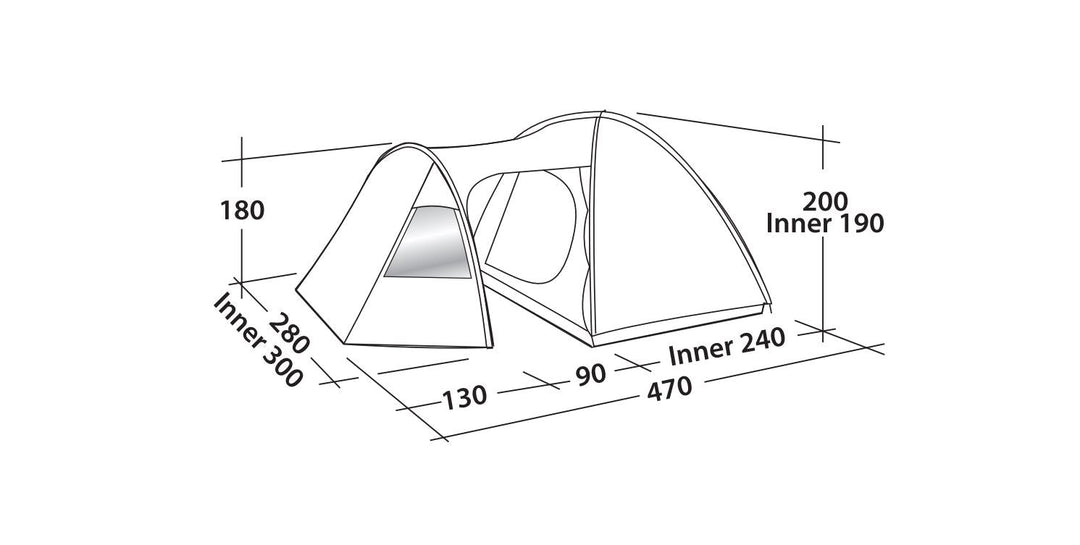 Easy Camp Eclipse 500 tent - Griffin Retail
