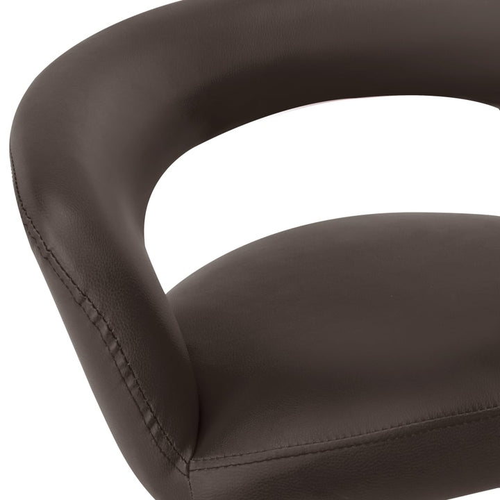 Eetkamerstoelen 2 st kunstleer bruin - Griffin Retail