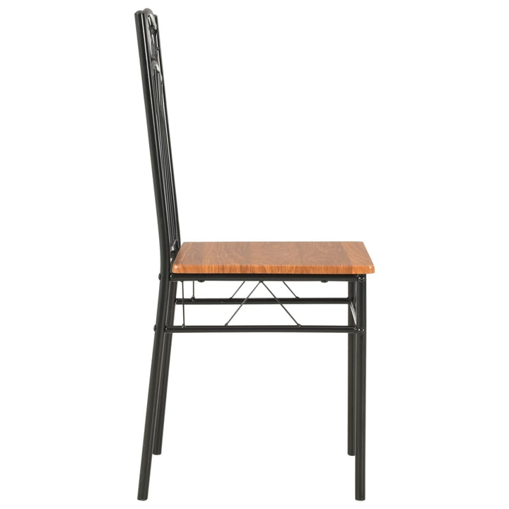 Eetkamerstoelen 2 st MDF bruin - Griffin Retail