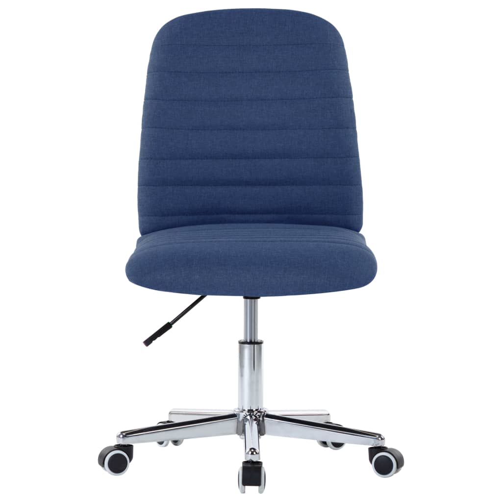 Eetkamerstoelen 2 st stof blauw - Griffin Retail