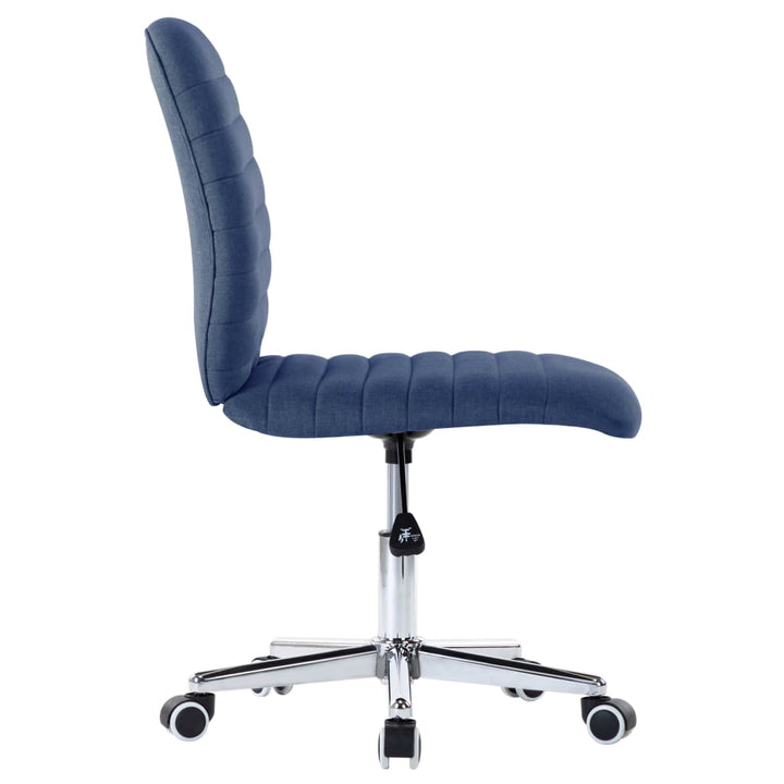 Eetkamerstoelen 2 st stof blauw - Griffin Retail