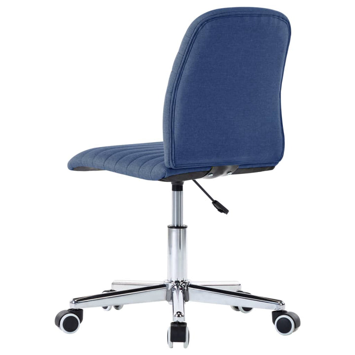 Eetkamerstoelen 2 st stof blauw - Griffin Retail