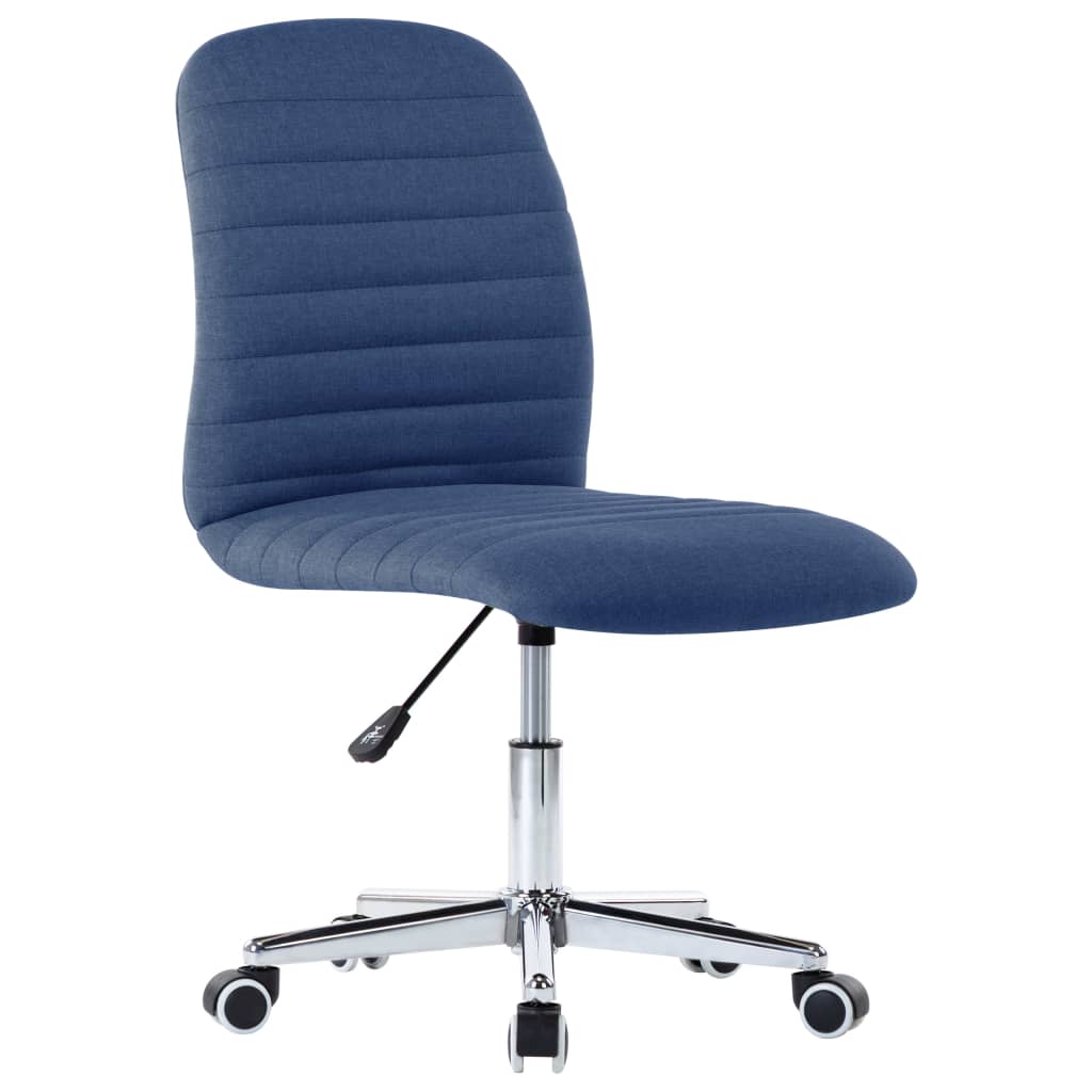 Eetkamerstoelen 2 st stof blauw - Griffin Retail