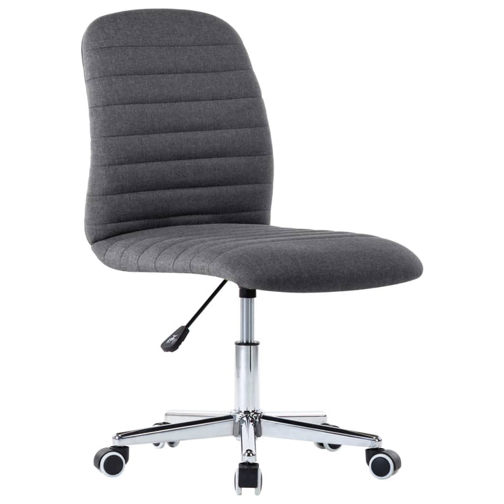 Eetkamerstoelen 2 st stof donkergrijs - Griffin Retail