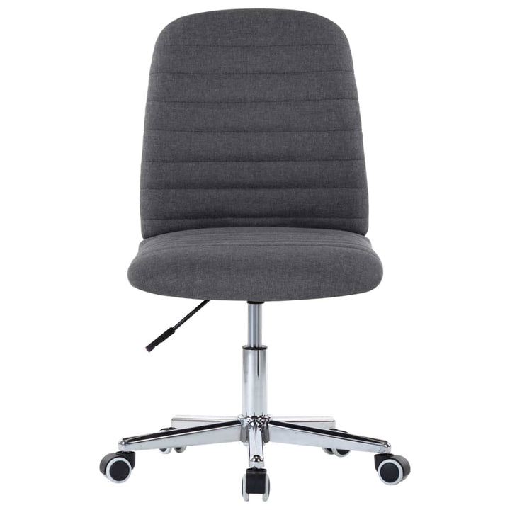 Eetkamerstoelen 2 st stof donkergrijs - Griffin Retail