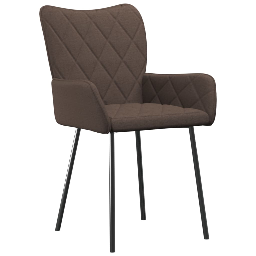 Eetkamerstoelen 2 st stof taupe - Griffin Retail