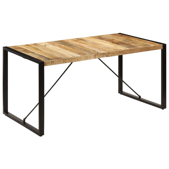 Eettafel 160x80x75 cm massief mangohout - Griffin Retail