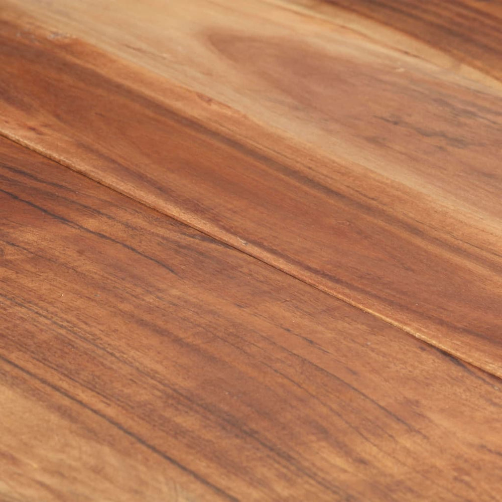 Eettafel 180x90x75 cm massief hout met sheesham afwerking - Griffin Retail