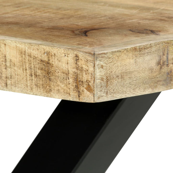 Eettafel 180x90x76 cm massief mangohout - Griffin Retail