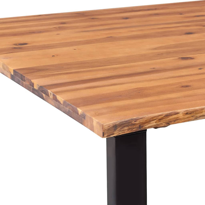 Eettafel 200x90 cm massief acaciahout - Griffin Retail