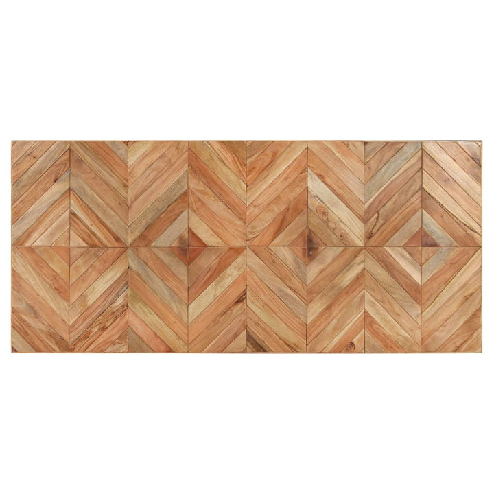 Eettafel 200x90x76 cm massief acaciahout en mangohout - Griffin Retail