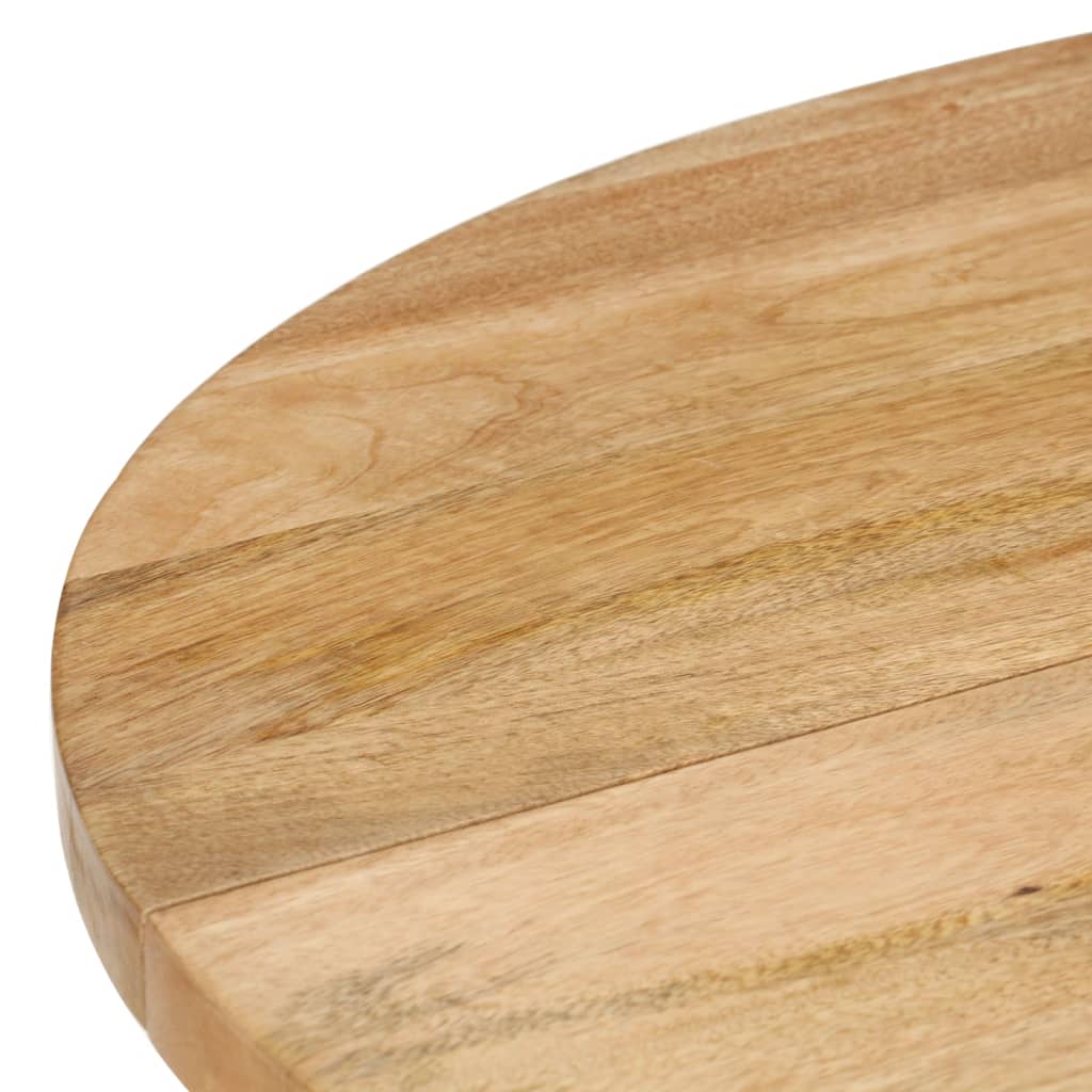 Eettafel rond 110x76 cm massief mangohout - Griffin Retail