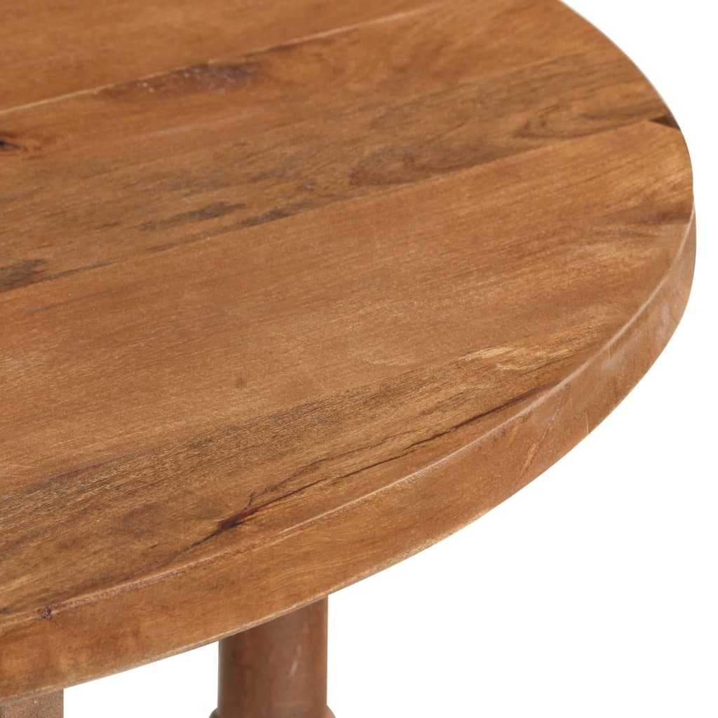 Eettafel rond 110x76 cm massief mangohout - Griffin Retail