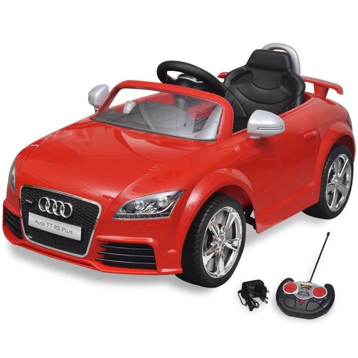 Elektrische auto Audi TT RS met afstandsbediening rood - Griffin Retail