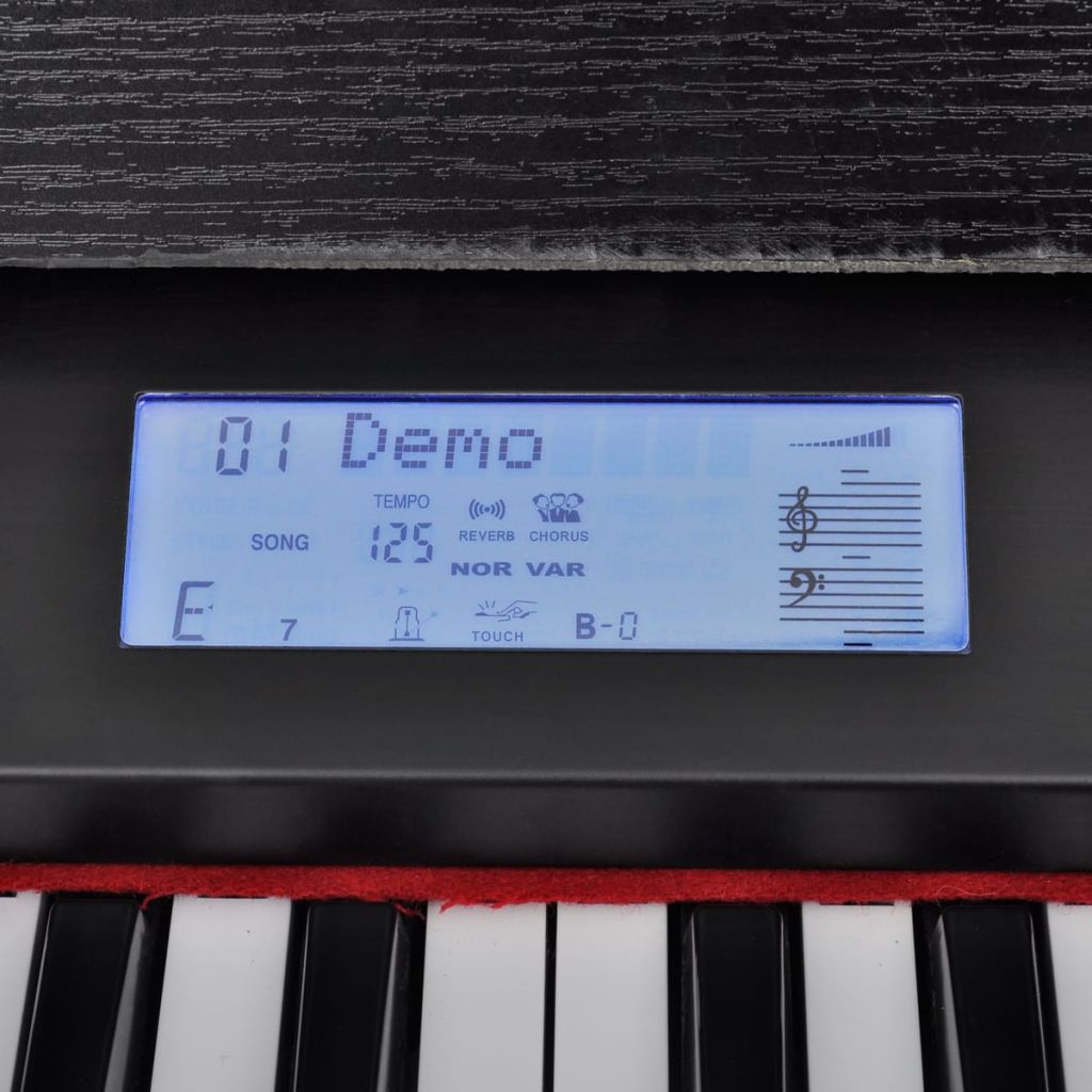 Elektronische/Digitale piano met 88 toetsen en bladhouder - Griffin Retail