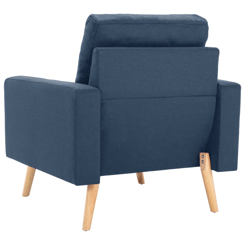 Fauteuil stof blauw - Griffin Retail