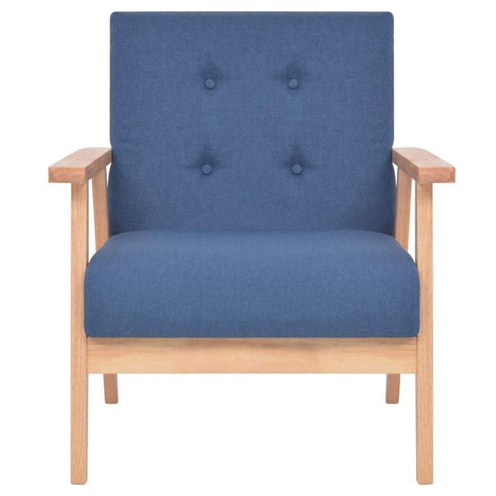 Fauteuil stof blauw - Griffin Retail