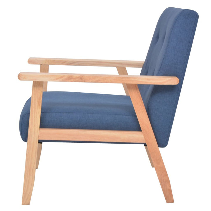 Fauteuil stof blauw - Griffin Retail