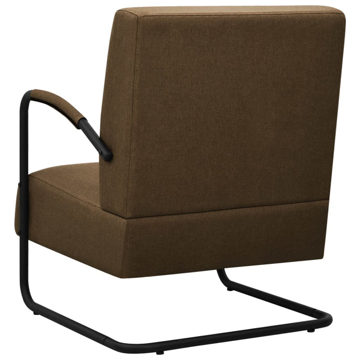 Fauteuil stof donkerbruin - Griffin Retail