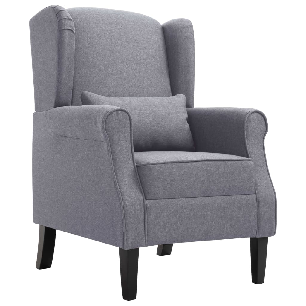 Fauteuil stof donkergrijs - Griffin Retail