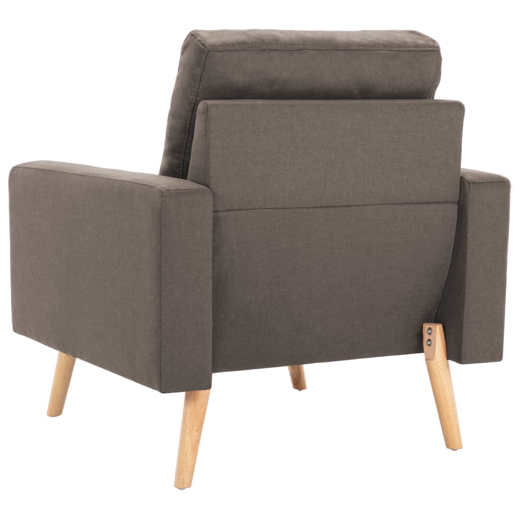 Fauteuil stof taupe - Griffin Retail