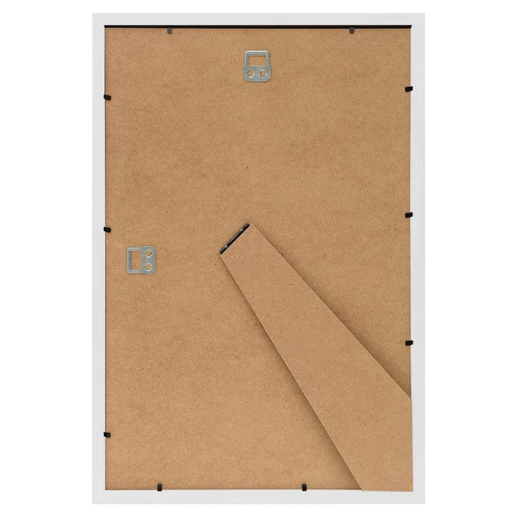 Fotolijsten 3 st voor wand of tafel 13x18 cm MDF wit - Griffin Retail