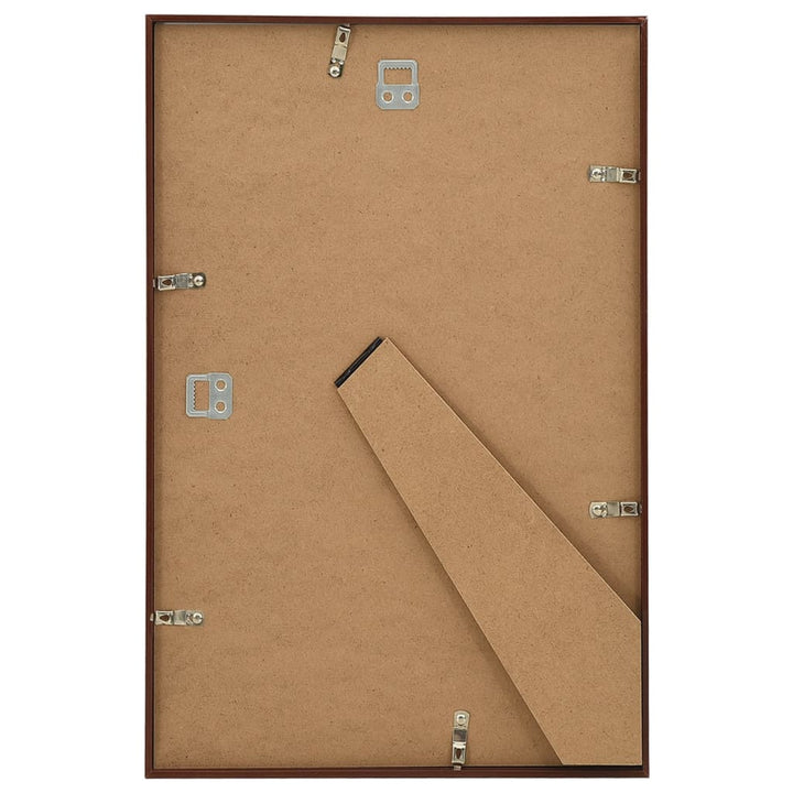 Fotolijsten 3 st voor wand of tafel 59,4x84 cm MDF bronskleurig - Griffin Retail