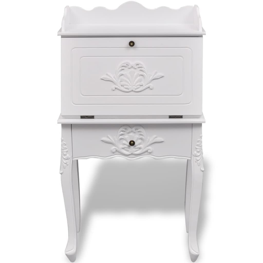 Franse secretaire hout - Griffin Retail