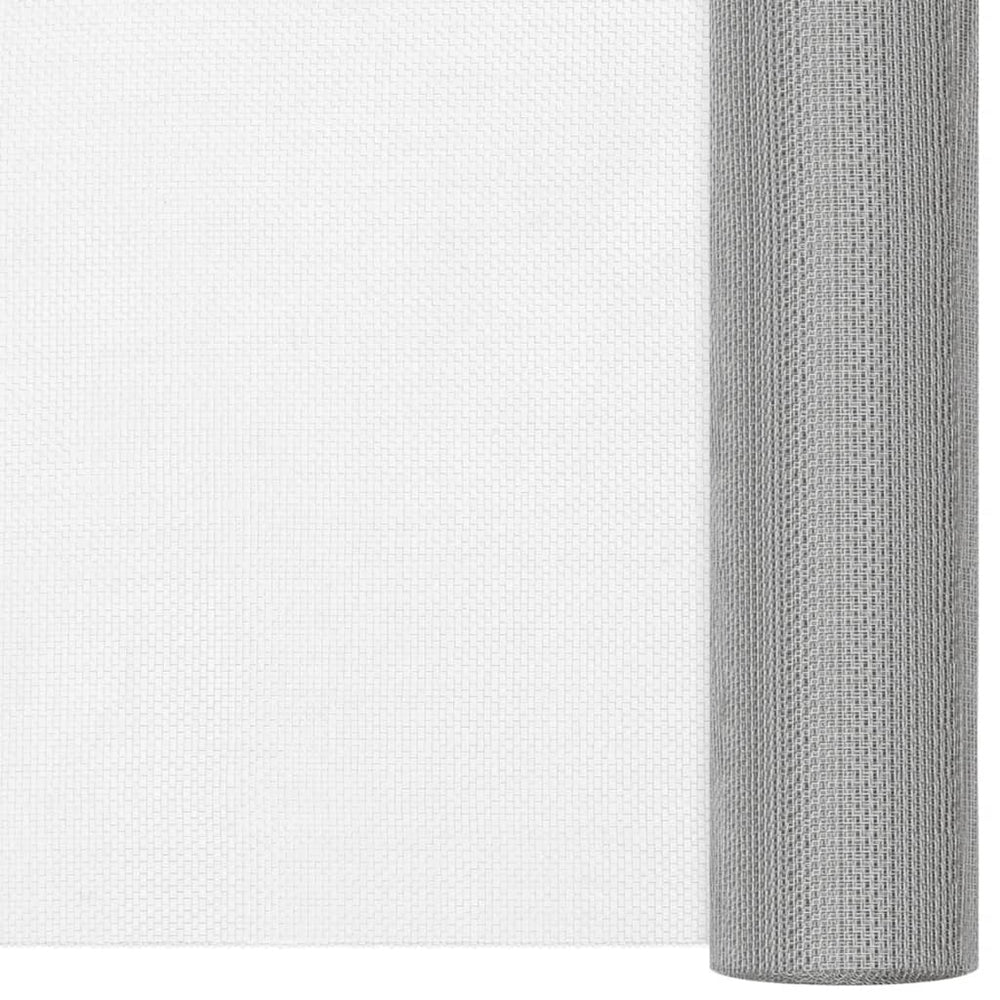 Gaas 60x500 cm roestvrij staal zilverkleurig - Griffin Retail