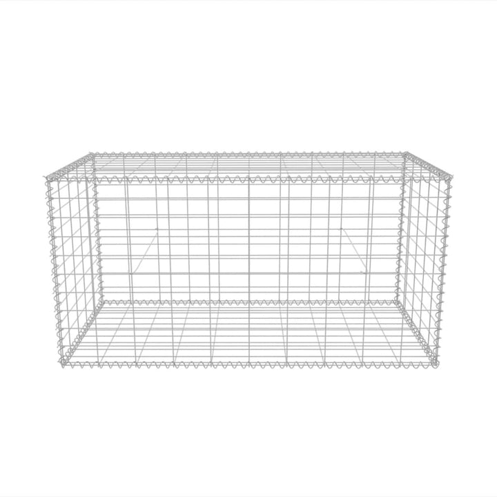 Gabion mand 100x50x50 cm gegalvaniseerd staal - Griffin Retail