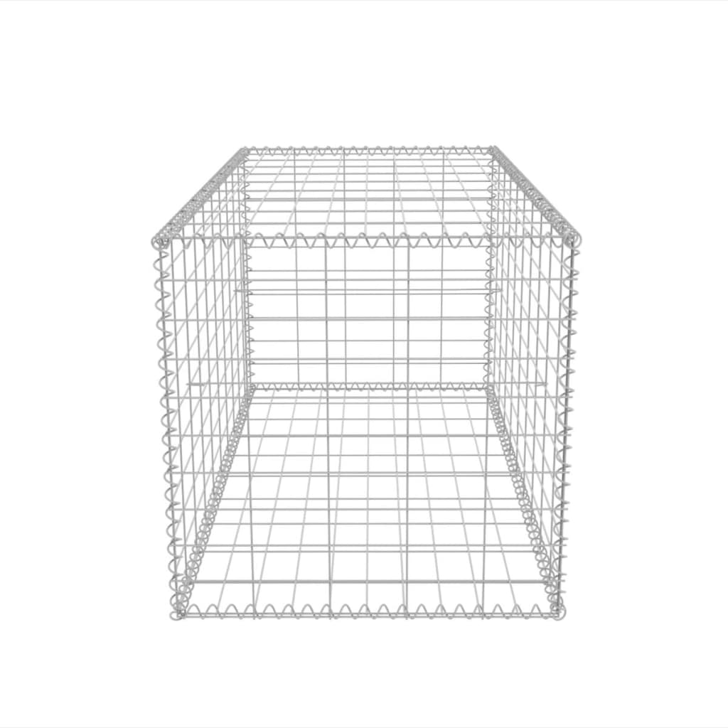 Gabion mand 100x50x50 cm gegalvaniseerd staal - Griffin Retail