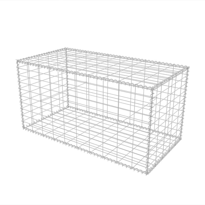 Gabion mand 100x50x50 cm gegalvaniseerd staal - Griffin Retail