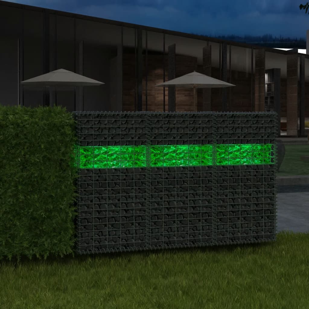 Gabion stenen 25 kg groen 60-120 mm glas - Griffin Retail