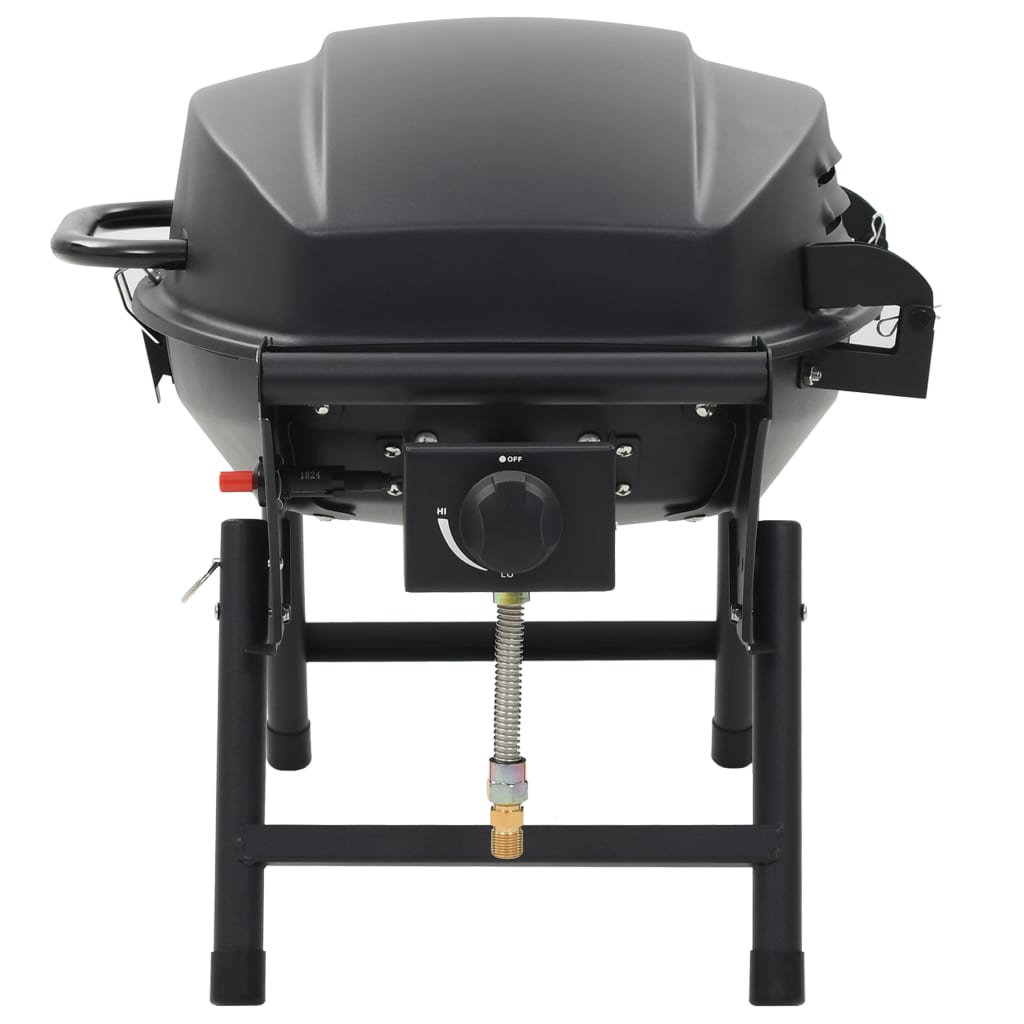 Gasbarbecue met kookzone zwart - Griffin Retail