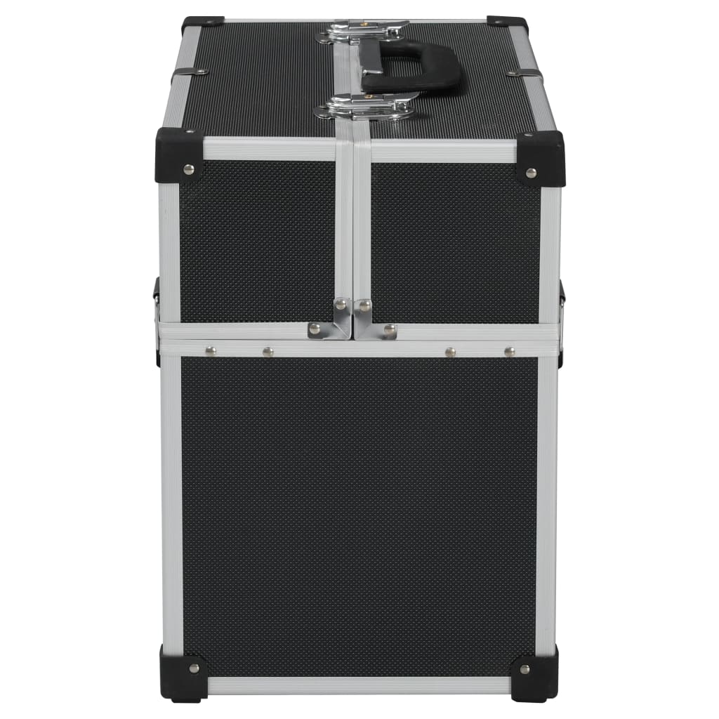 Gereedschapskoffer 38x22,5x34 cm aluminium zwart - Griffin Retail