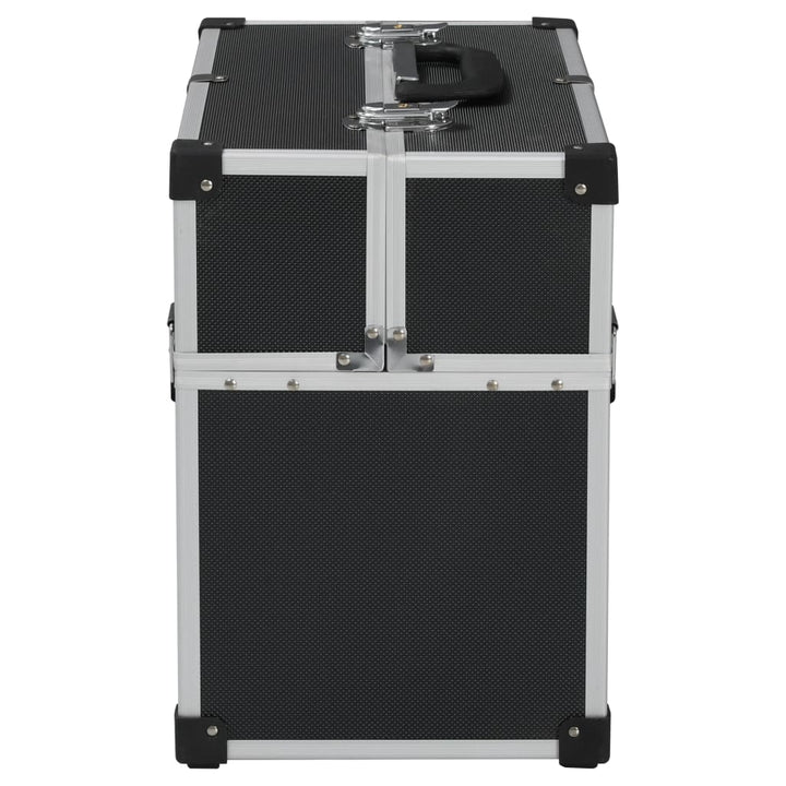 Gereedschapskoffer 38x22,5x34 cm aluminium zwart - Griffin Retail