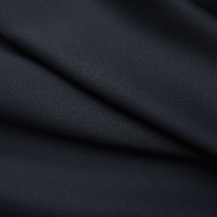 Gordijn verduisterend met haken 290x245 cm zwart - Griffin Retail