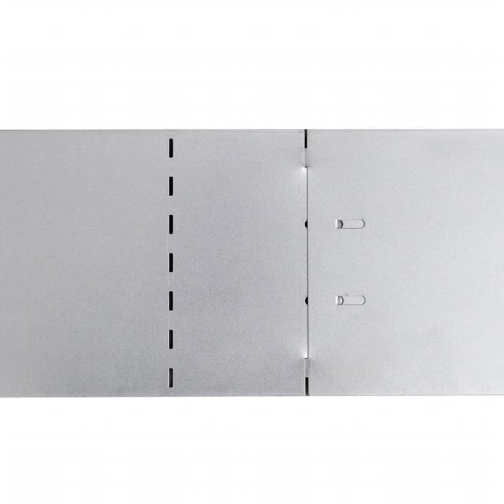 Grasboord flexibel 100x15 cm 10 stuks gegalvaniseerd staal - Griffin Retail