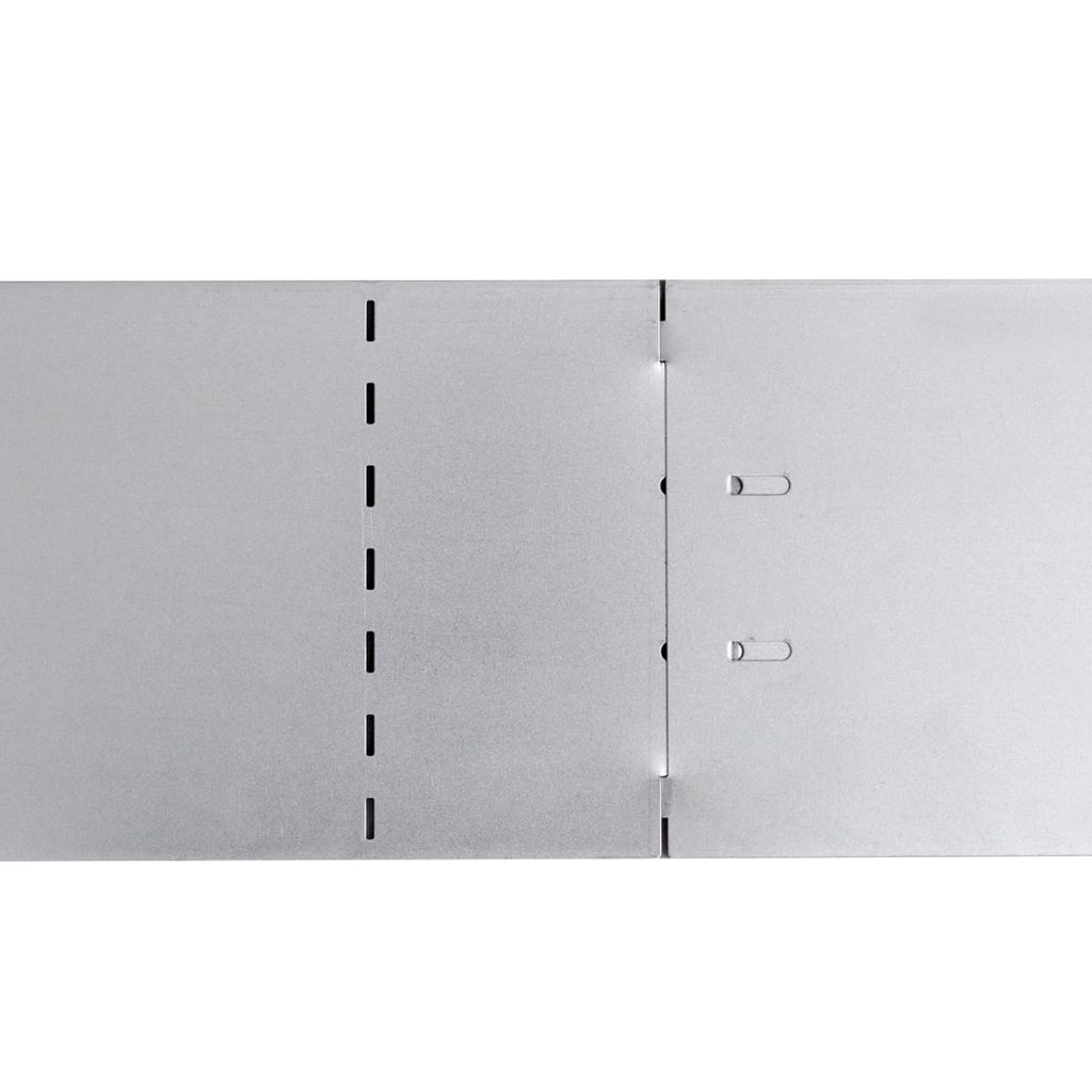 Grasboord flexibel 100x15 cm 15 stuks gegalvaniseerd staal - Griffin Retail