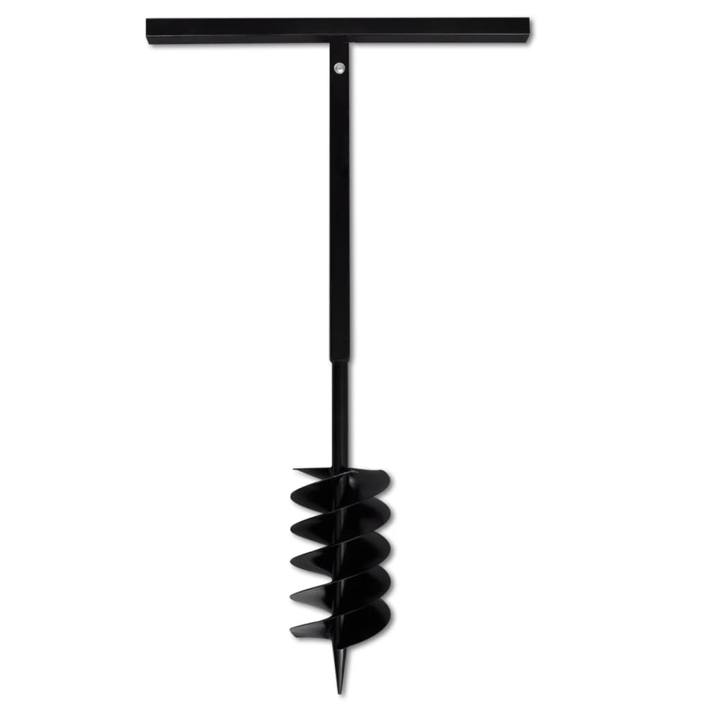 Grondboor met handvat en schroefkop 150 mm (zwart) - Griffin Retail