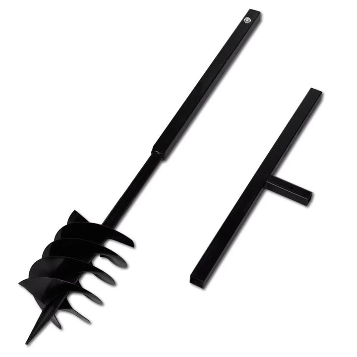 Grondboor met handvat en schroefkop 180 mm (zwart) - Griffin Retail