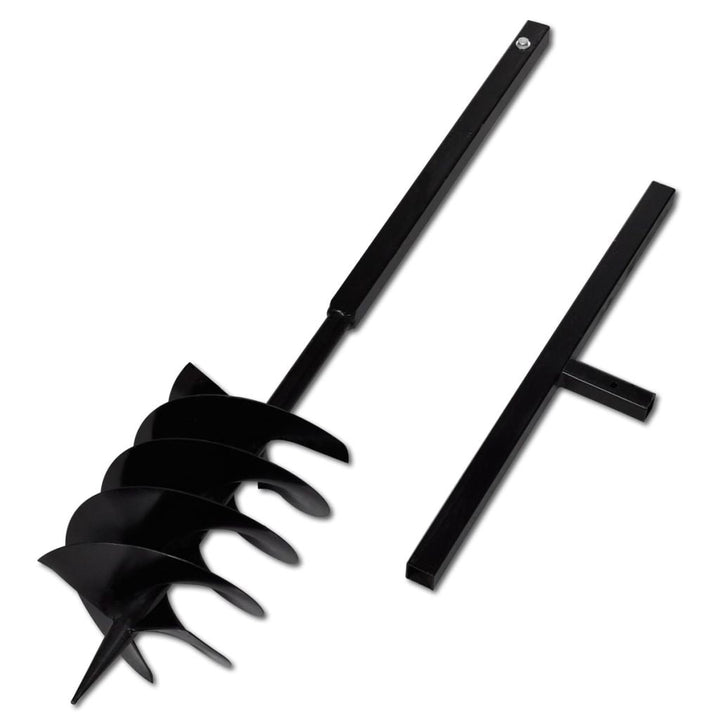 Grondboor met handvat en schroefkop 200 mm (zwart) - Griffin Retail