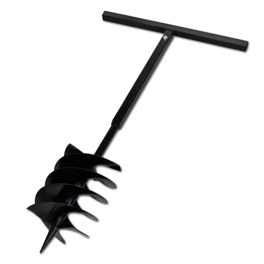 Grondboor met handvat en schroefkop 200 mm (zwart) - Griffin Retail