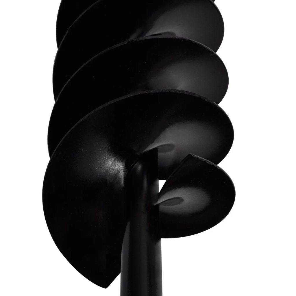 Grondboor met handvat en schroefkop (dubbele schroef) 80 mm (zwart) - Griffin Retail